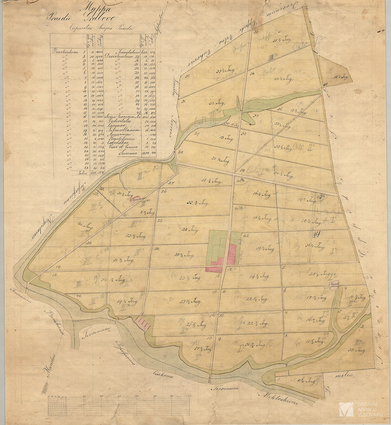 MAPPA PRAEDII GRABOVO