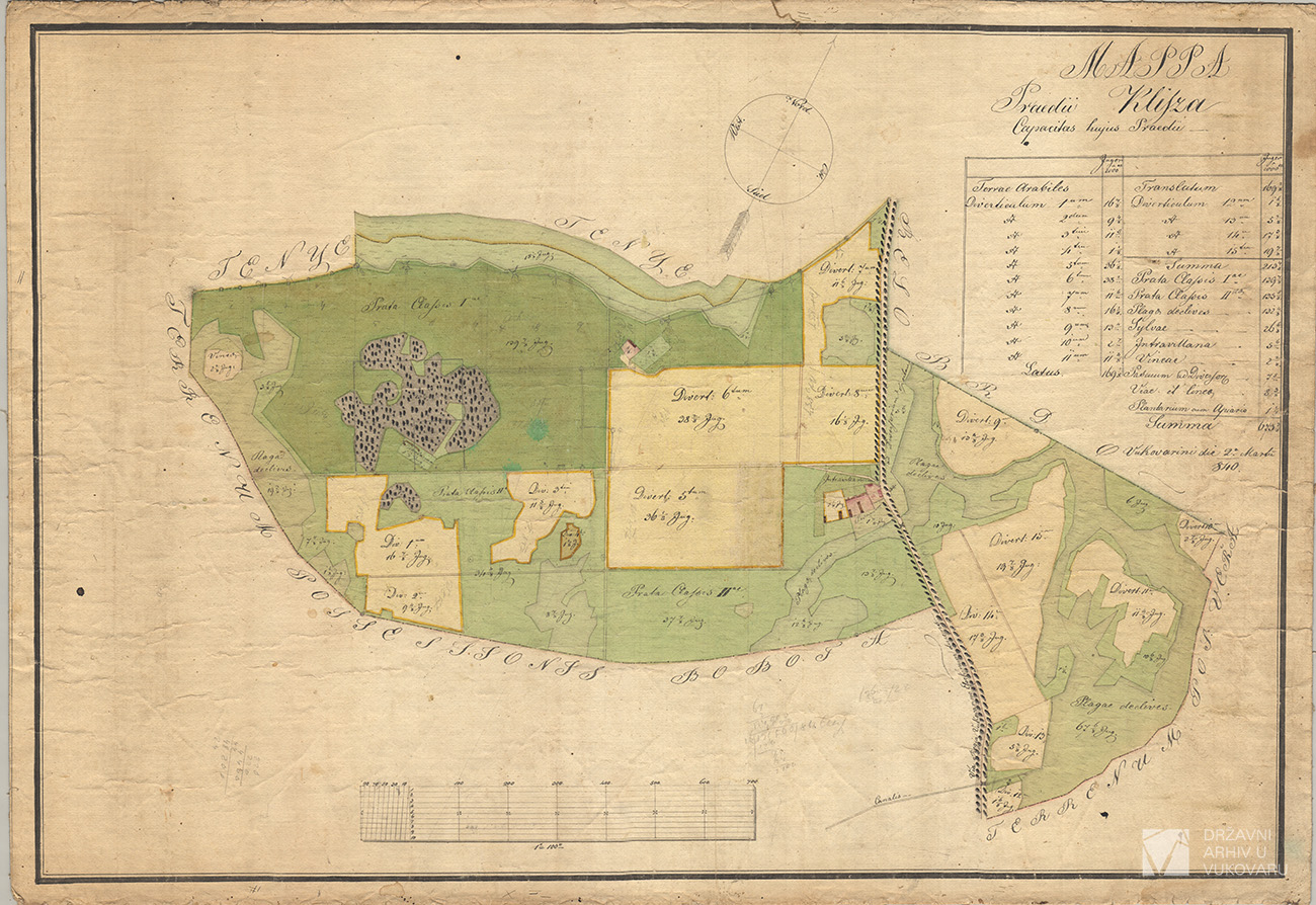 MAPPA PRAEDII KLISZA