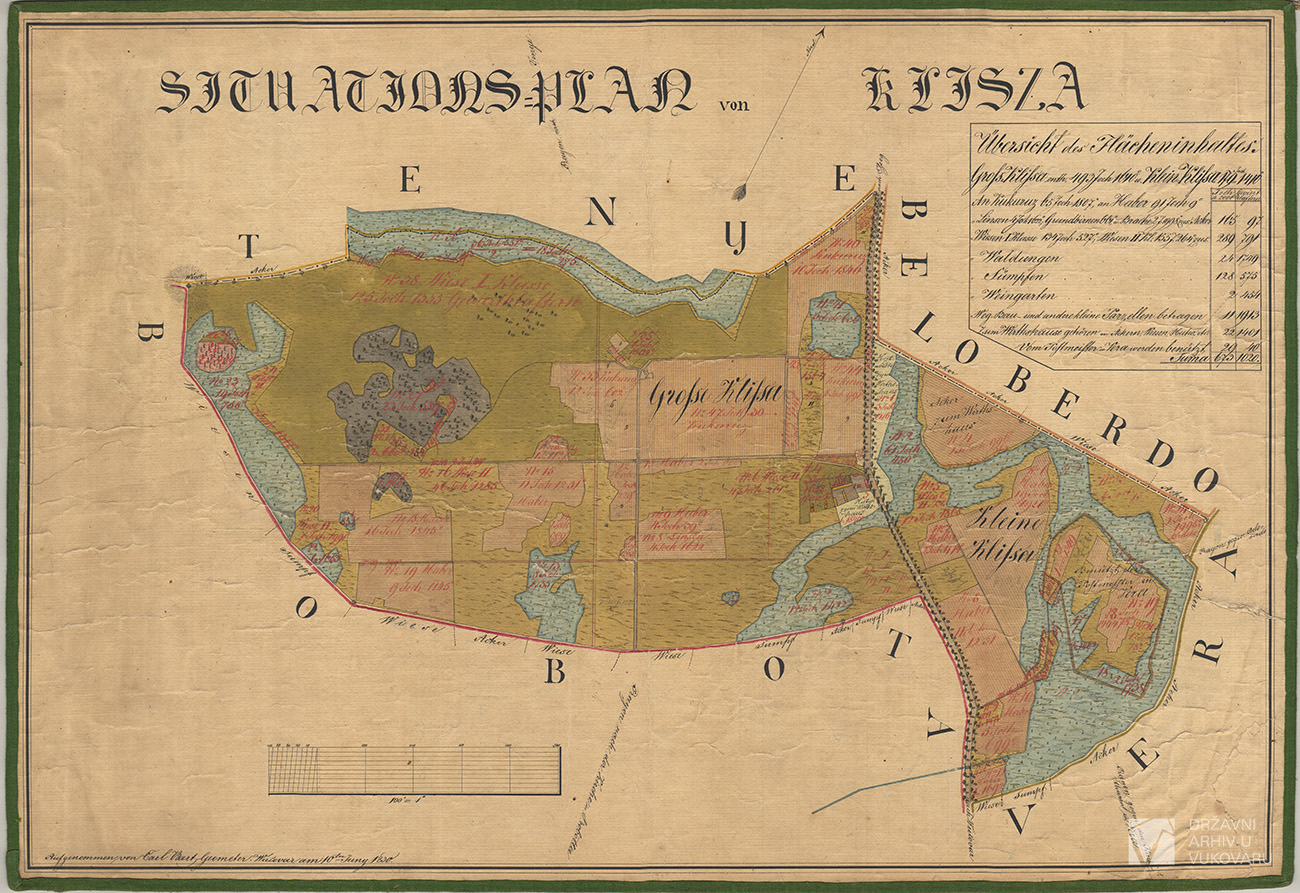 SITUATIONS PLAN VON KLISZA