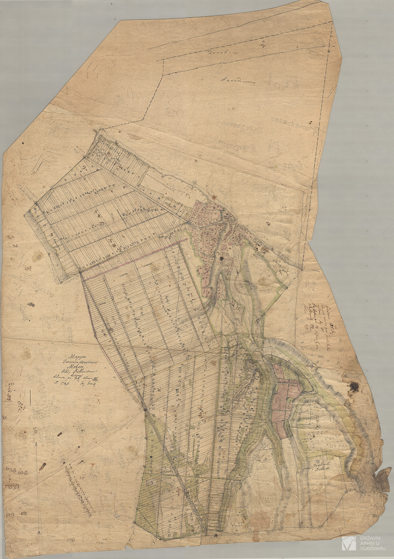 MAPPA TERRENI POSSESSIONIS MOHOVO