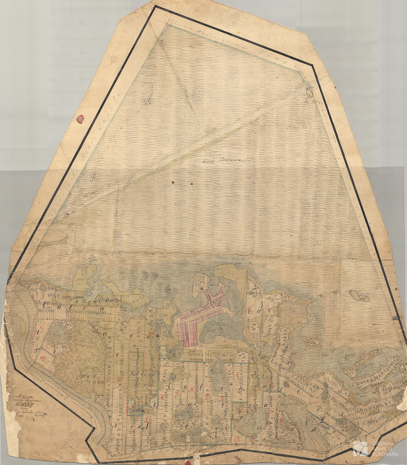 MAPPA TERENUM POSSESSIONIS KOROGY