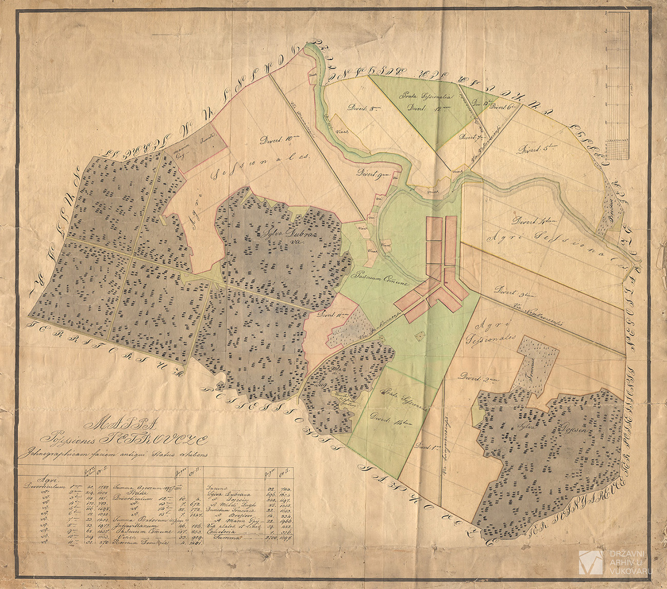 MAPPA POSSESSIONIS PETROVCZE