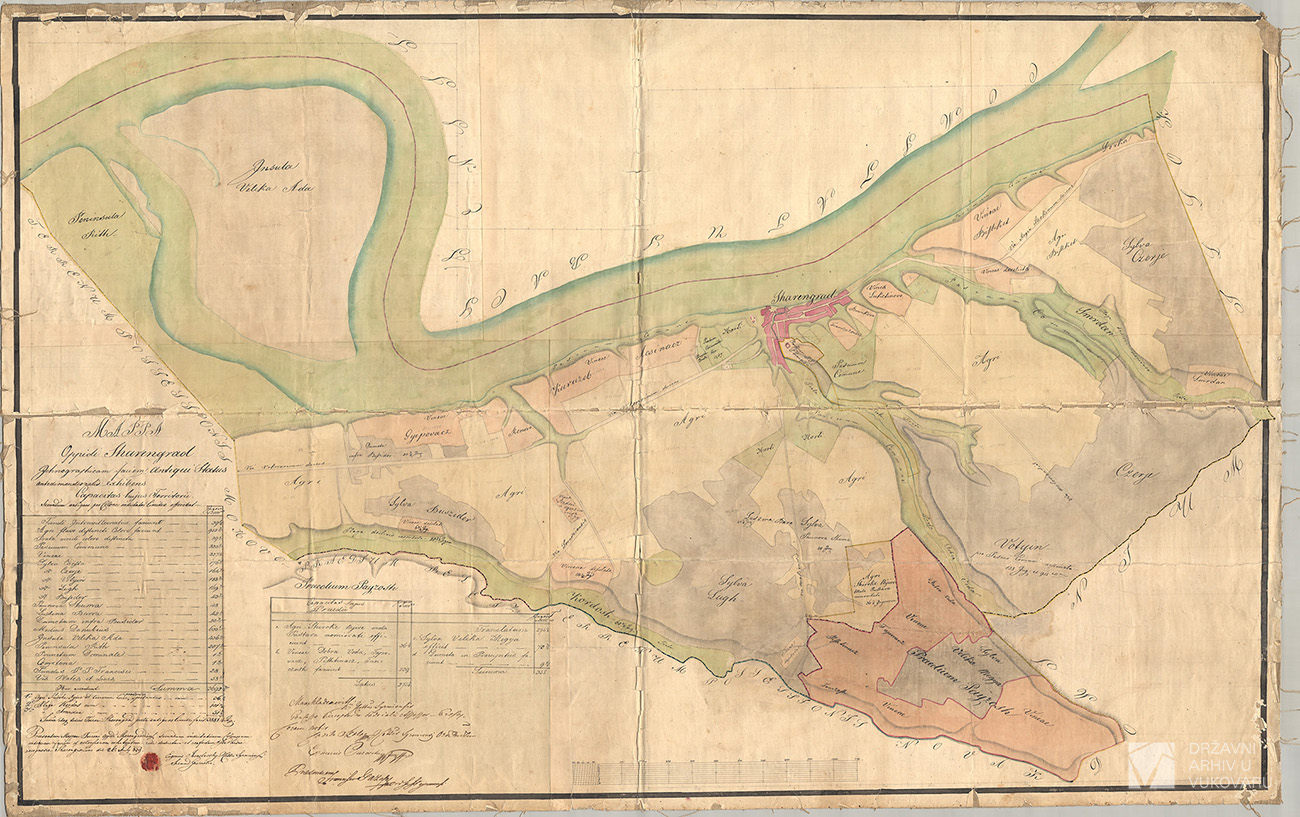 MAPPA OPPIDI SHARENGRAD