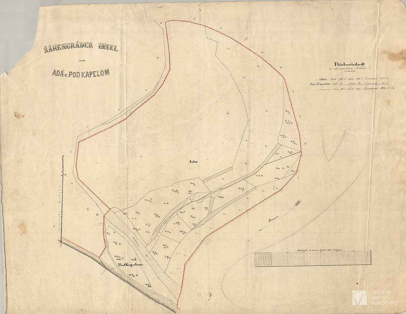 ŠARENGRADER INSEL ADA UND POD KAPELOM