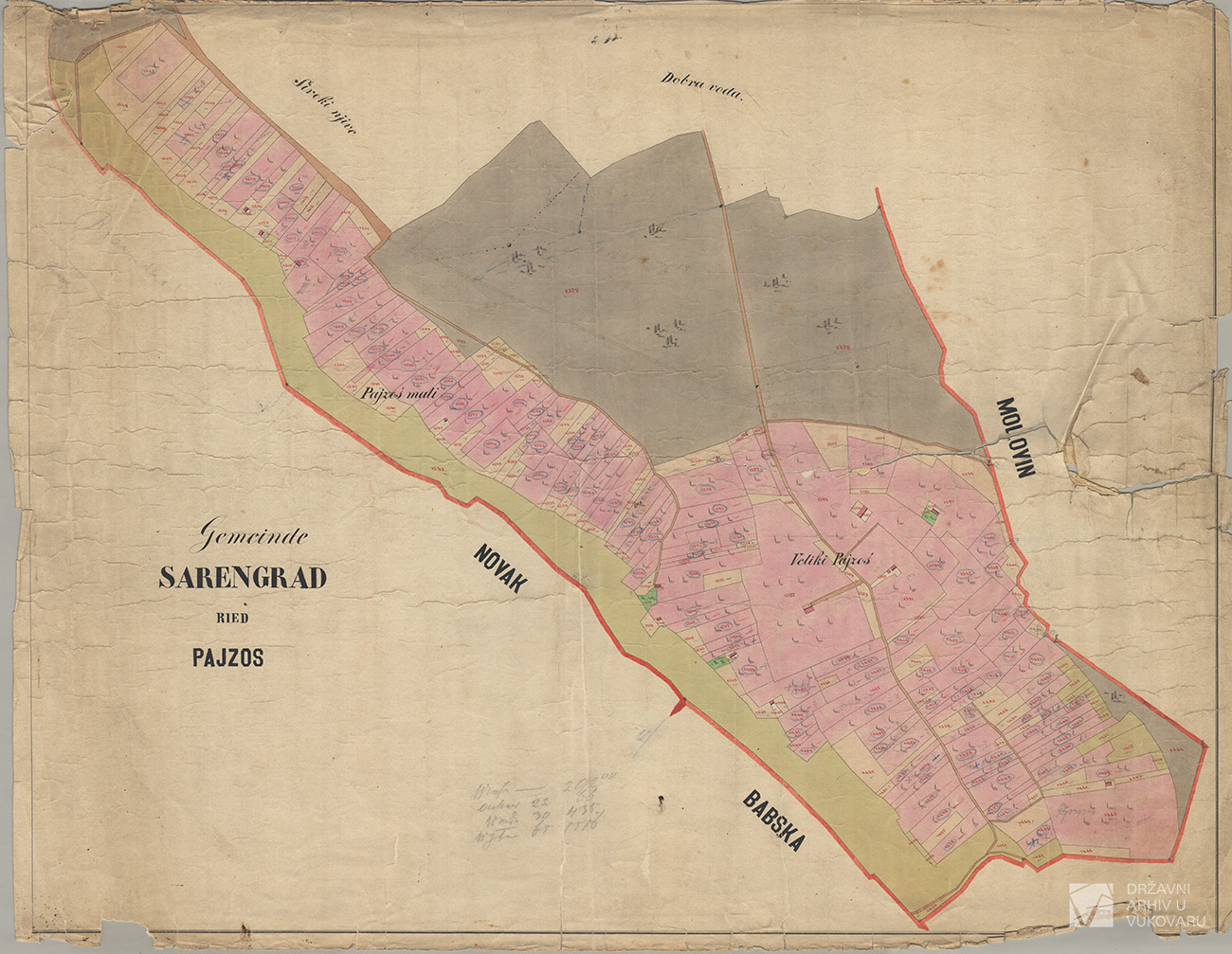 GEMEINDE SARENGRAD RIED PAJZOS