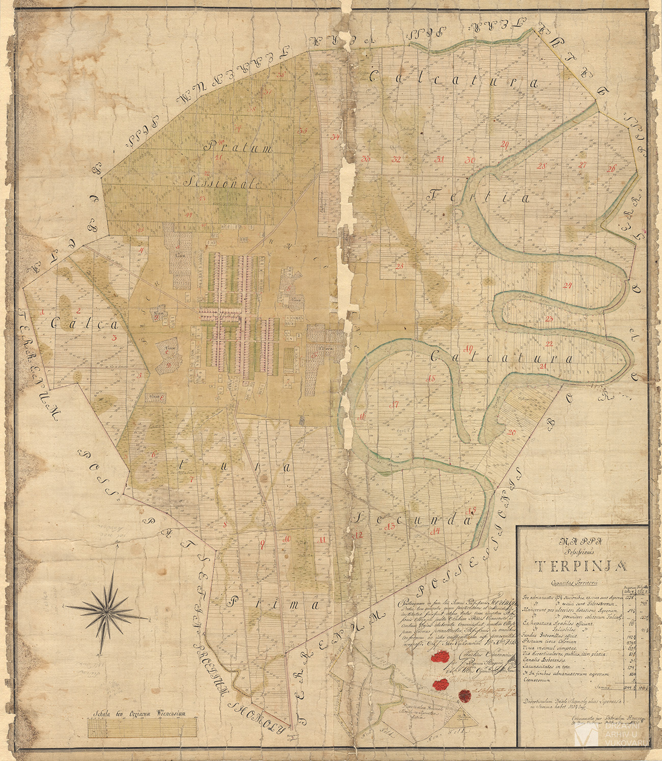 MAPPA POSSESSIONIS TERPINJA