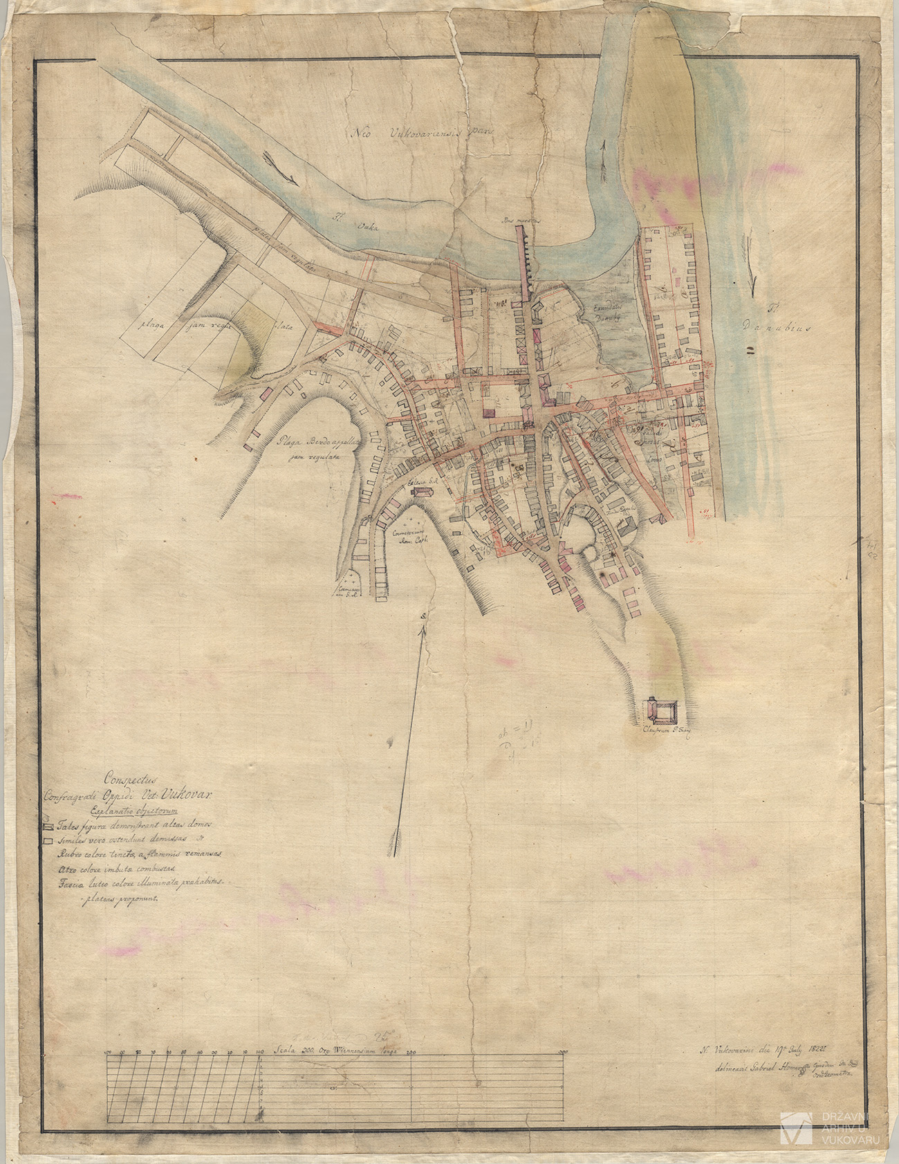 CONSPECTUS CONFRAGRATI OPPIDI VET:VUKOVAR